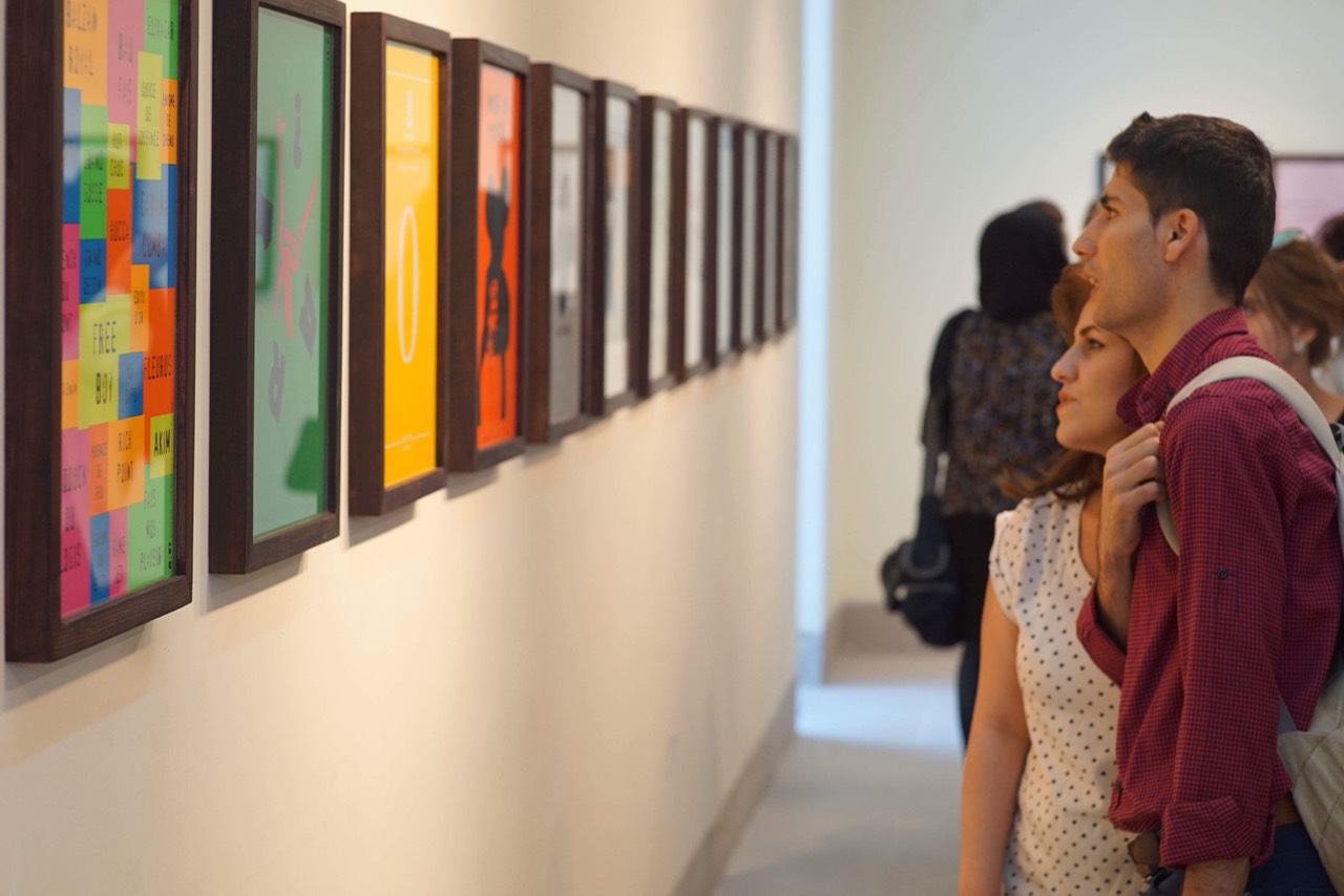 مدينة السليمانية تحتضن اول معرض للفن المعاصر – تصوير: ابراهيم فتاح